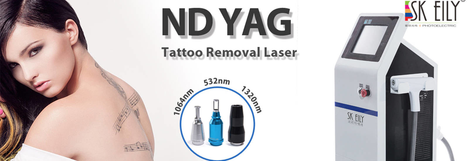 qualidade Máquina da remoção da tatuagem do laser do ND Yag fábrica